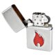 Zapalovač Zippo Mini Flame, satin  (Z 151156)