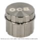 Drtič tabáku kovový OCB black & anthracite, 4.díl., 50mm  (205598)
