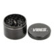 Drtič tabáku kovový Vibes Black, 63mm  (106719)