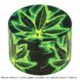 Drtič tabáku kovový Faro Weed green, 52mm  (07079)
