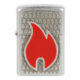 Zippo zapalovač Flame Emblem, satin  (Z 961)