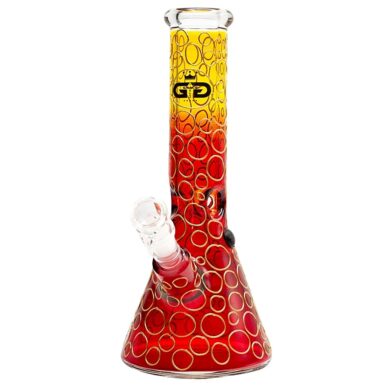 Skleněný bong Grace Glass Rainforest Beaker Red, 32cm  (GG28R)