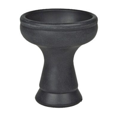 Náhradní korunka pro vodní dýmku silikonová, 18mm, černá  (30808)