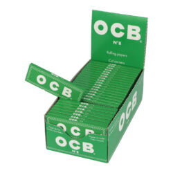 Cigaretové papírky OCB 8, 50ks - Cigaretové papírky OCB 8. Knížečka obsahuje 50ks papírků se seříznutými rohy. Rozměry papírku: 36x69mm. Prodej pouze po celém balení (displej) 50ks. Cena je uvedená za 1ks.

Dovozce: Fortis-DB, spol. s r.o.