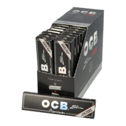 Cigaretové papírky OCB Slim+Filters - Cigaretové papírky OCB Slim+Filters s hologramem. Knížečka obsahuje 32 papírků + 32 papírových filtrů. Rozměry papírku: 44x109mm. Prodej pouze po celém balení (displej) 32ks. Cena je uvedená za 1ks.

Dovozce: Fortis-DB, spol. s r.o.
